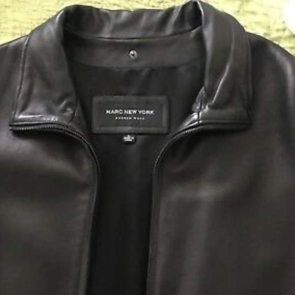 Marc New York Andrew Marc genuine leather jacket with detachable vest, size L - Picture 4 of 15